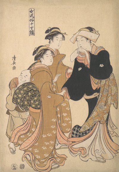 Tisk, cca. 1788. od Torii Kiyonaga