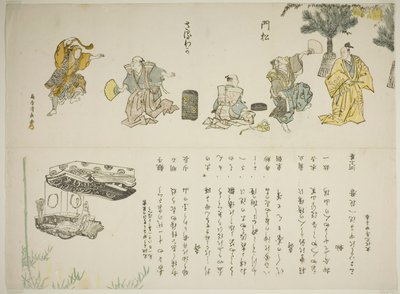 Tanec Saruwaka od Torii Kiyonaga