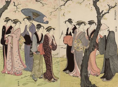 Třetí měsíc od Torii Kiyonaga