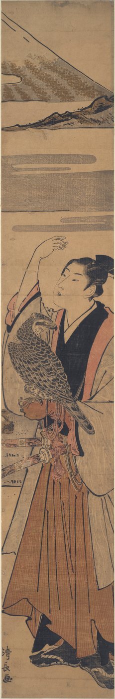 Mladý sokolník od Torii Kiyonaga