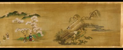 Krajiny čtyř ročních období, období Edo, 17. století. od Tosa Mitsuoki