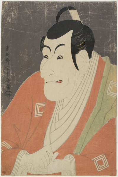 Ichikawa Shrimp _ Jako Takemura Sadanoshin, květen 1794 od Toshusai Sharaku