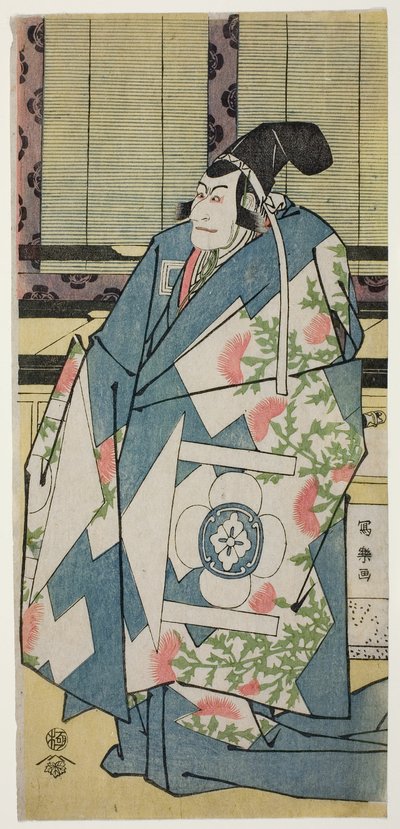 Čaj C a r Ichikawa Budozome Jako Kudo Saemon Suketsune od Toshusai Sharaku