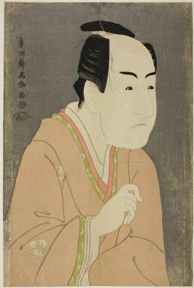 Teac a r. Monnosuke Ichikawa od Toshusai Sharaku