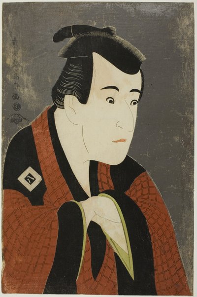 Herec Ichikawa Yaozo III jako Tanabe Bunzo od Toshusai Sharaku