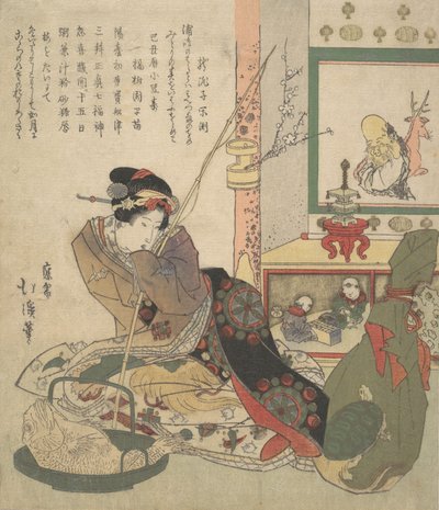 Krása Urashima Návrh d Teseven For Always Bain gs Chief Ku people. od Totoya Hokkei