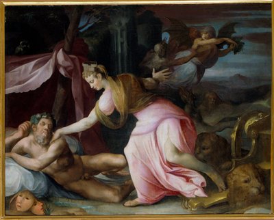 Obraz Cybelle Awakening Morphee od All Saints Dubreuil (1561-1602) od Toussaint Dubreuil