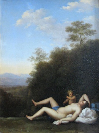 Spící nymfa od Toussaint Gelton
