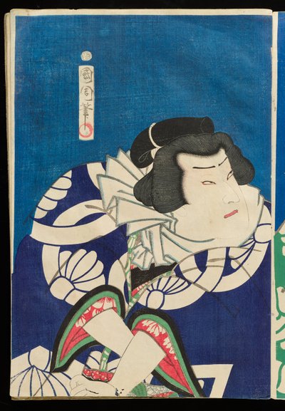 Beliebte Säulen des Frühlings-Sumo-Turniers od Toyohara Kunichika