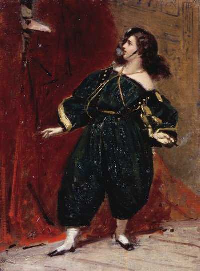 Maska Bersagliere, Tranquillo Cremona (1837-1878) od Tranquillo Cremona