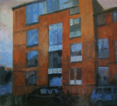 Místo k životu 21, 2011 (olej na překližce) od Trevor Burgess