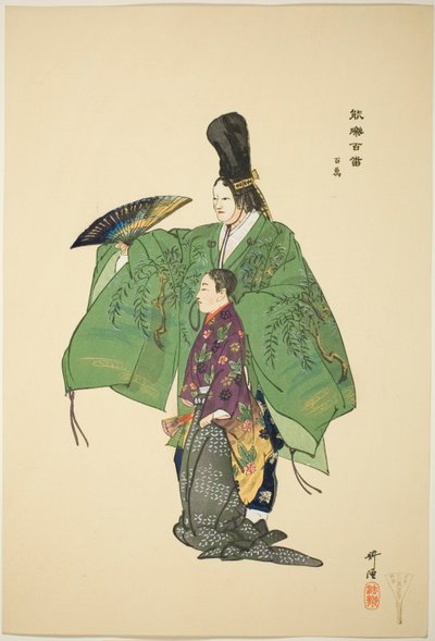 Hyakuman, ze série "One Hundred No Dramas (Nogaku hyakuban)" od Tsukioka Kogyo