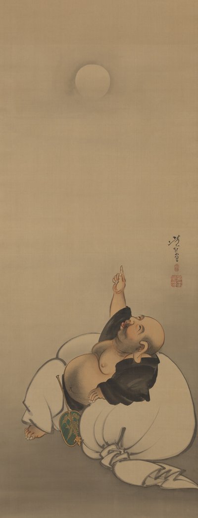 Moon of Enlightenment, ze série Dvanáct aspektů Měsíce od Tsukioka Yoshitoshi