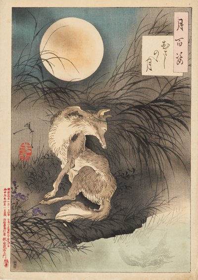 Musashi Plain Moon od Tsukioka Yoshitoshi