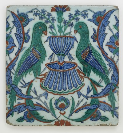 Dlaždice, Iznik, Osmanská dynastie (keramika) od Turkish School