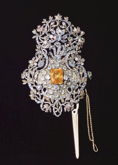Turecká Reshma (browband), osazená drahými kameny, 18. století od Turkish School