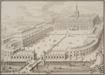 Zámek Christiansborg od Ubekendt