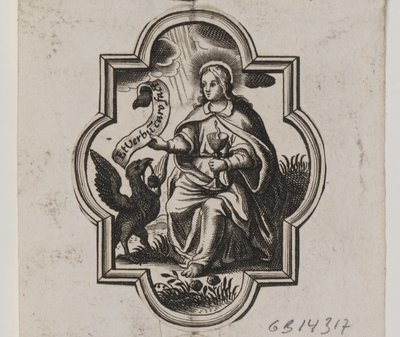 Znak s Janem Evangelistou od Ubekendt