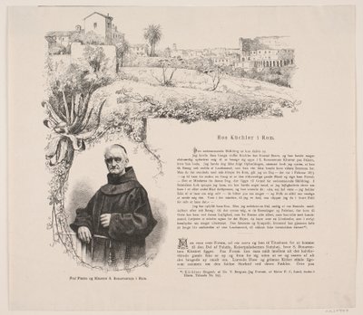 Od Pietra a kláštera S. Bonaventerra v Římě. A. Küchler od Ubekendt