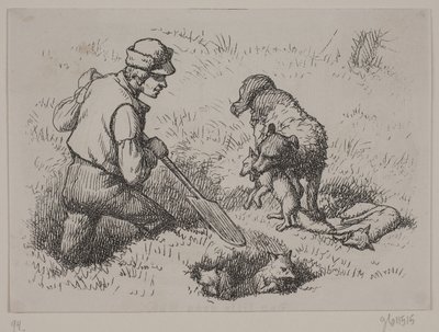 Ilustrace pro "Pan Mikkel", báseň Christian Richardt od Ubekendt