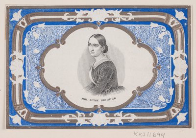 Johanne Luise Heiberg. Čokoládový obal od Ubekendt