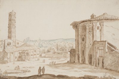S. Maria in Cosmedin a chrám Vesta v Římě od Ubekendt