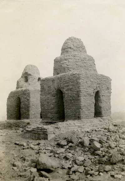 Kopulovitá hrobka, Agargia, Súdán, fotografie Ugo Monneret de Villard od Ugo Monneret de Villard
