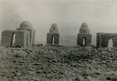 Kopulovitá hrobka, Agargia, Súdán, fotografie Ugo Monneret de Villard od Ugo Monneret de Villard