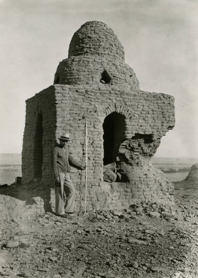 Velká hrobka, nekropole, Kasr Ibrim, Egypt, fotografie Ugo Monneret de Villard od Ugo Monneret de Villard