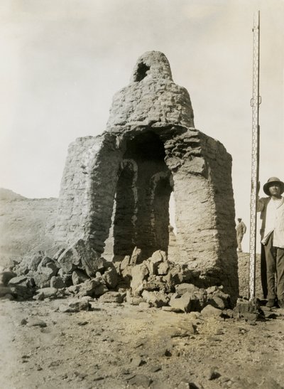 Hrobka na nekropoli, Kasr Ibrim, Egypt, fotografie Ugo Monneret de Villard od Ugo Monneret de Villard