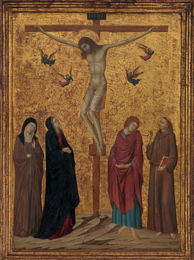 Ukřižování, ca. 1315-20. od Ugolino da Siena