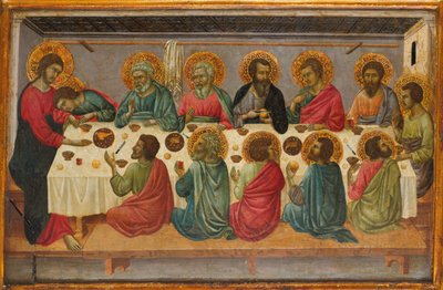 Poslední večeře, ca. 1325-30. od Ugolino da Siena