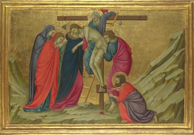 Depozice z baziliky Santa Croce, Florencie, c. 1324-1325 od Ugolino di Nerio