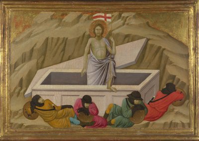 Vzkříšení z baziliky Santa Croce, Florencie, c. 1324-1325 od Ugolino di Nerio