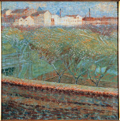 Dubnový večer, Umberto Boccioni od Umberto Boccioni