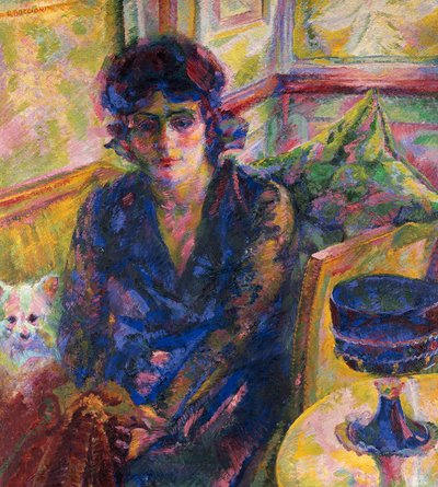 Portrét paní Cragnolini Fanna od Umberto Boccioni