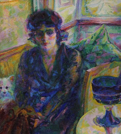 Portrét Signory Cragnolini Fanna, 1916. od Umberto Boccioni