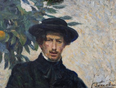 Autoportrét od Umberto Boccioni