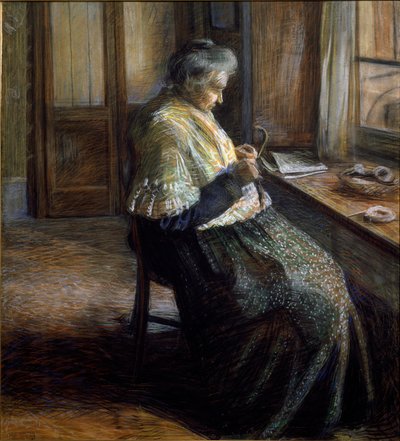 Matka portrét staré ženy od Umberto Boccioni