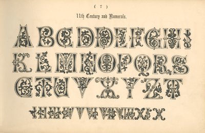 11. století a číslice, 1862 od Unbekannt