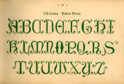 12. století. Bodleian Library, 1862 od Unbekannt