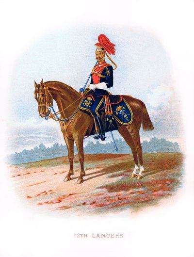 12th Lancers, 1889 od Unbekannt