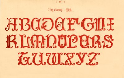 13. století. MS, 1862 od Unbekannt