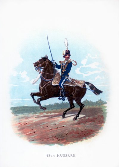 13. husaři, 1889 od Unbekannt