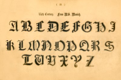 14. století. Od čs. Mnichov, 1862 od Unbekannt