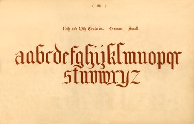 15. a 16. století. Němec. Malý, 1862 od Unbekannt