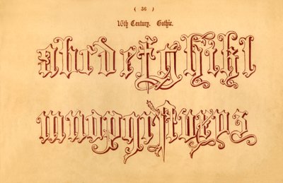 16. století. gotika, 1862 od Unbekannt