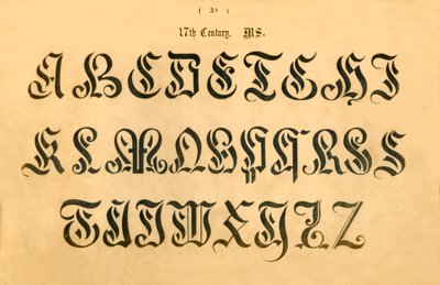 17. století. MS, 1862 od Unbekannt