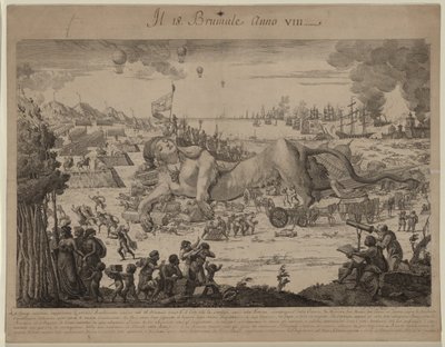 18 Brumaire v roce VIII 9. listopadu 1799, 1799 od Unbekannt