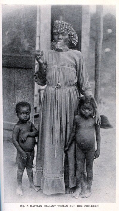 19345N HAITI haitský rolník od Unbekannt